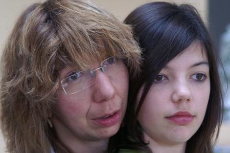 Ma fille et ma petite fille Ana�s